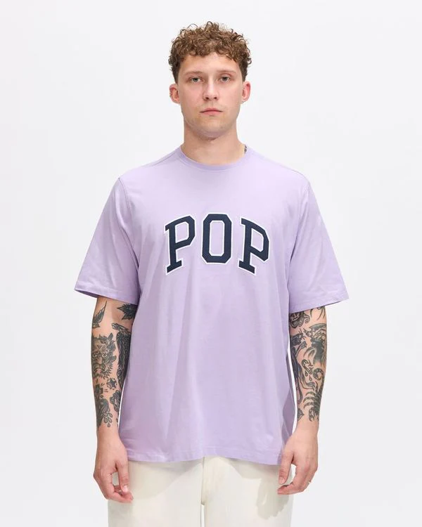 Arch Logo T-Shirt in Viola