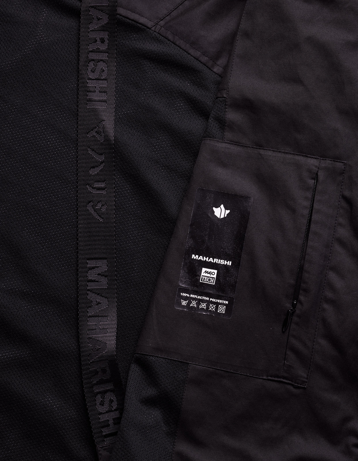 5035 Reflective Camo Asym Parka in Subdued Night