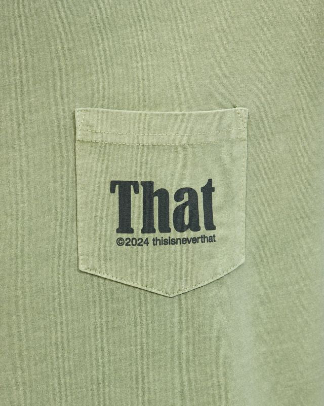 That Pocket Long Sleeve Tee in Olive
