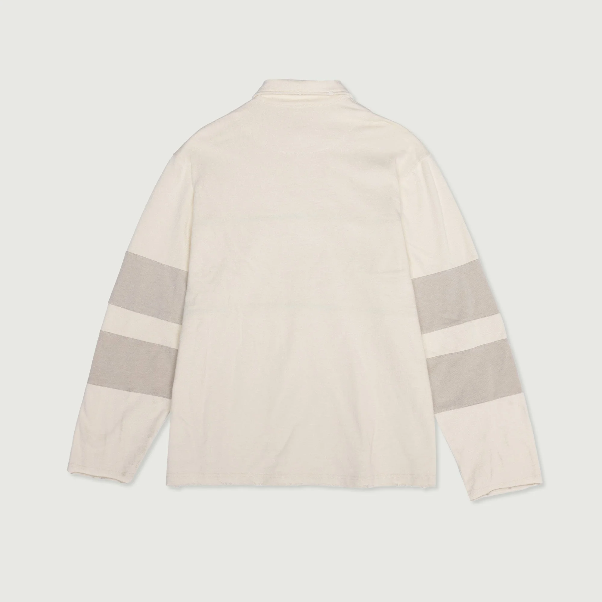 Women's Oversized Rugby Top in Bone
