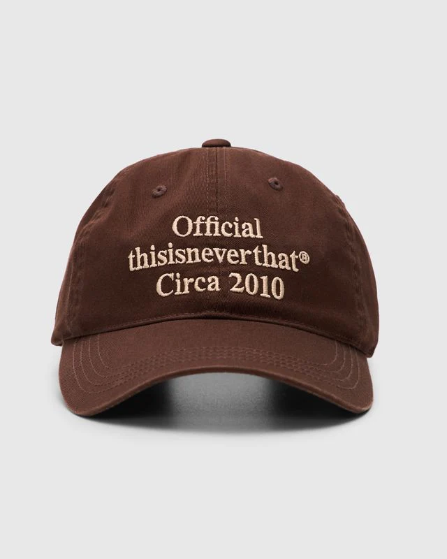 Times Cap in Brown