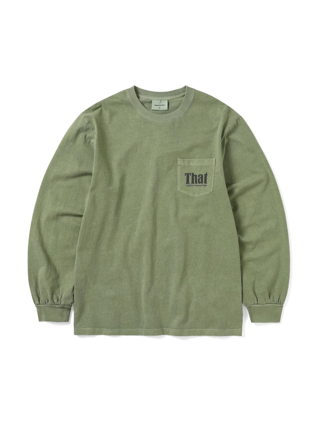 That Pocket Long Sleeve Tee in Olive