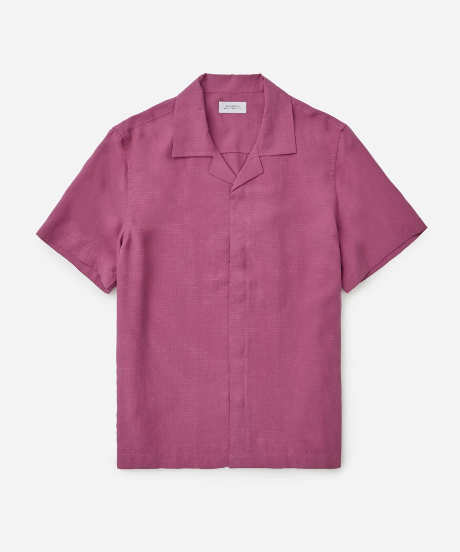 York Ripstop Short Sleeve Shirt in Violet Quartz