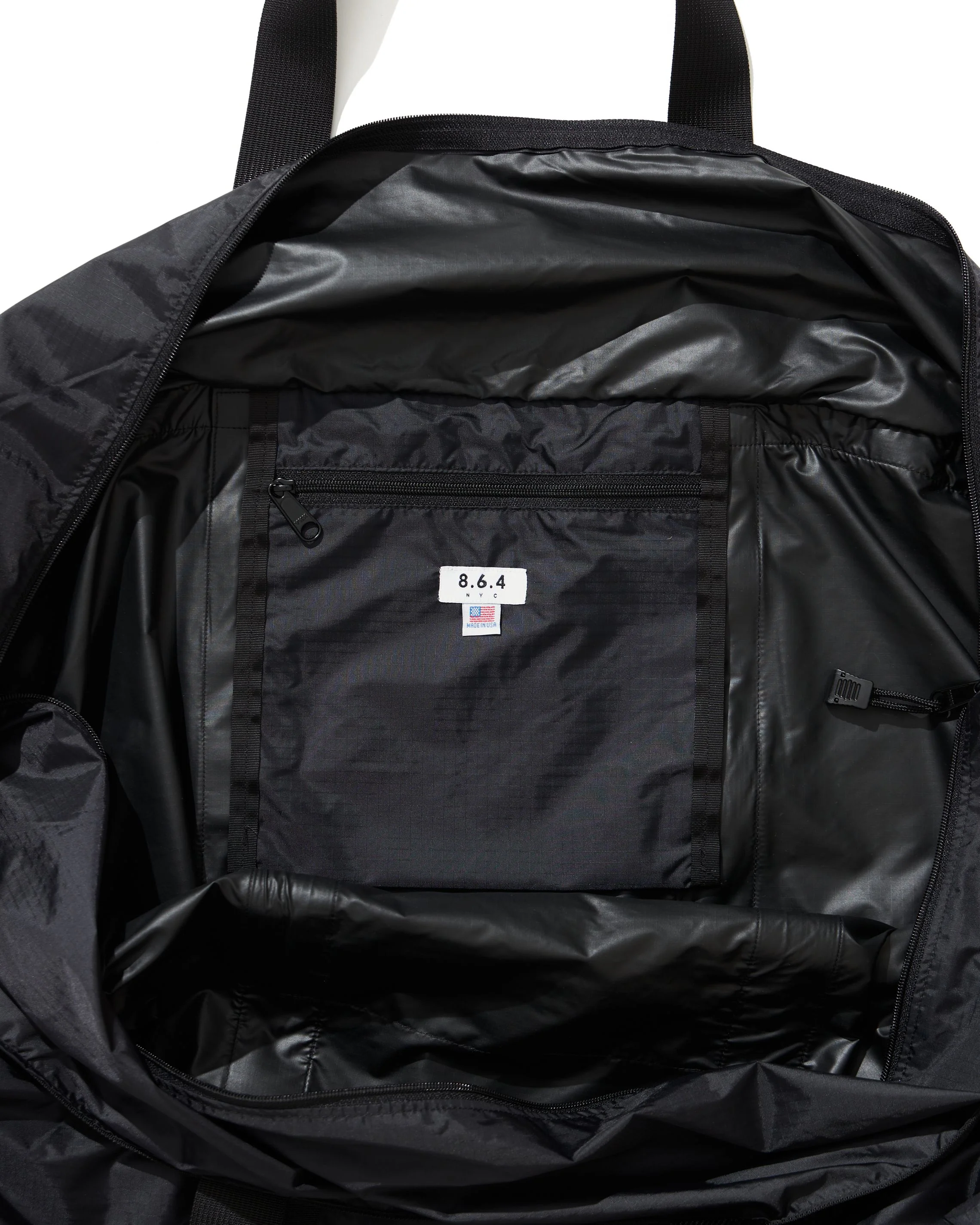Nylon Weekender in Black