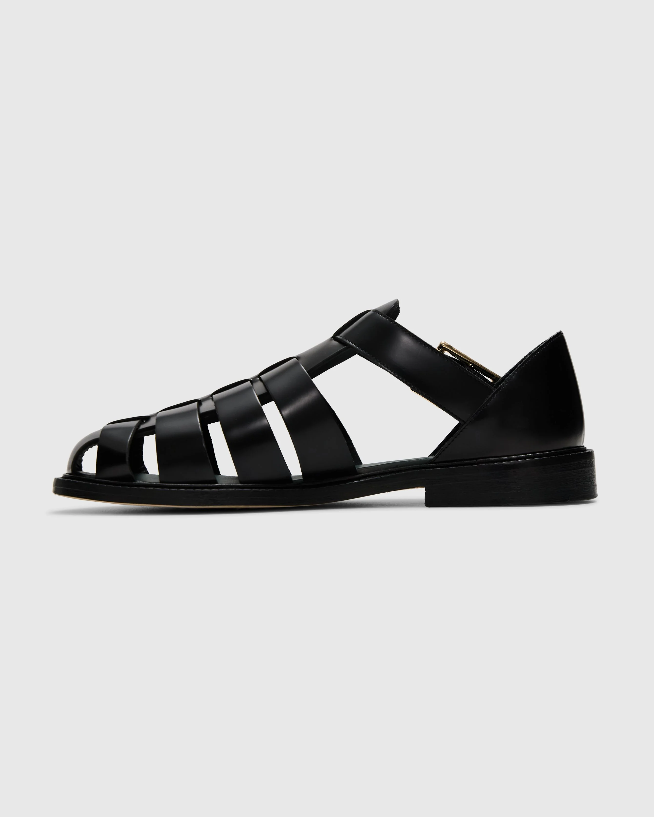 Fisherman Sandal in Black