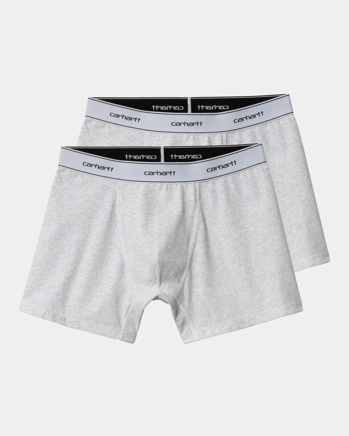 Cotton Trunks in Ash Heather