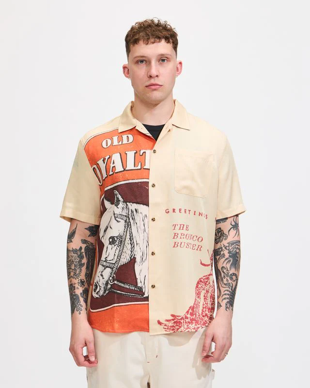 Loyalty Camp Shirt in Ivory