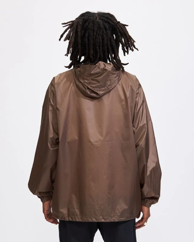 Packable Windbreaker in Taupe