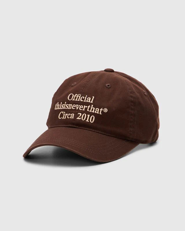 Times Cap in Brown