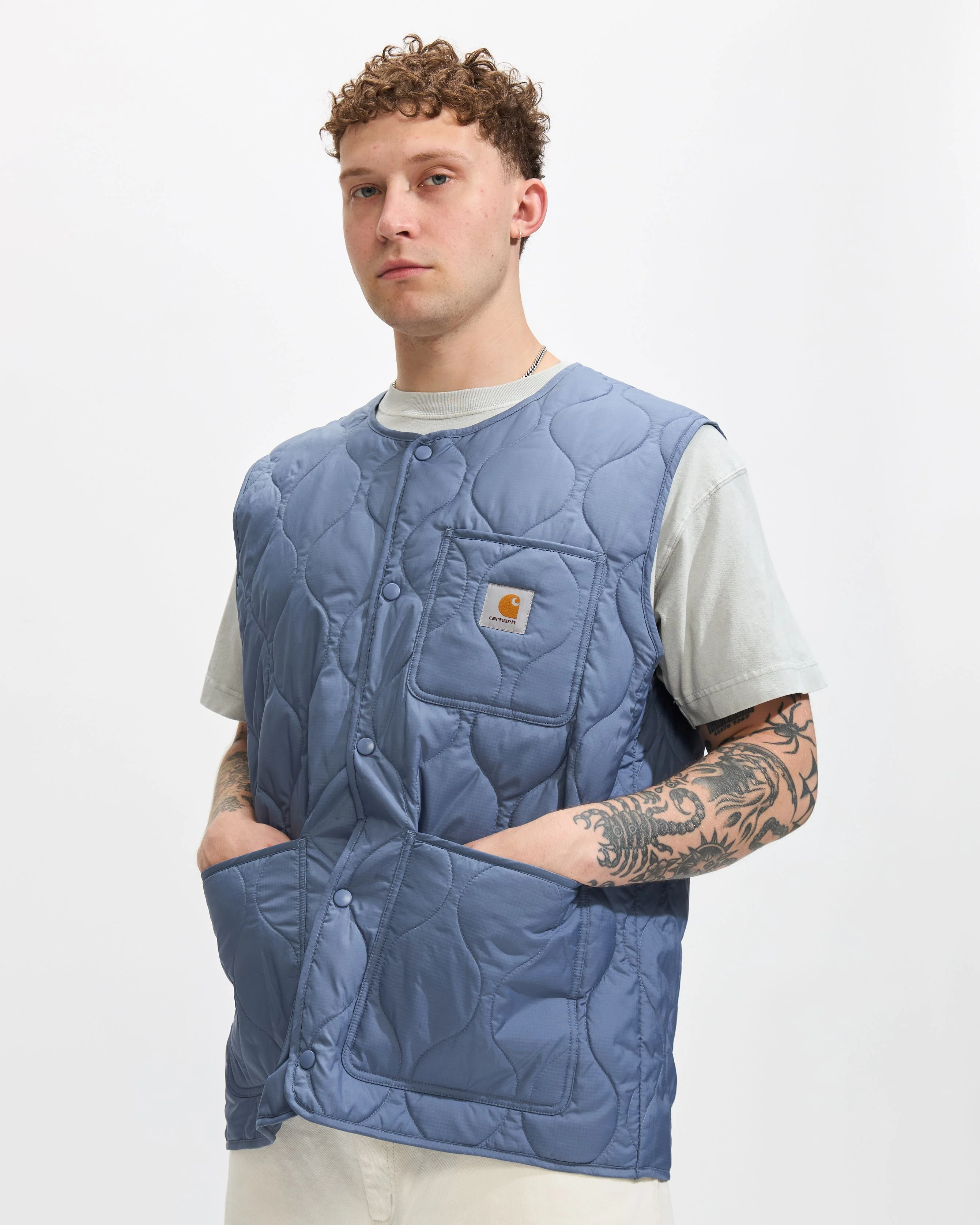 Skyton Vest in Bay Blue