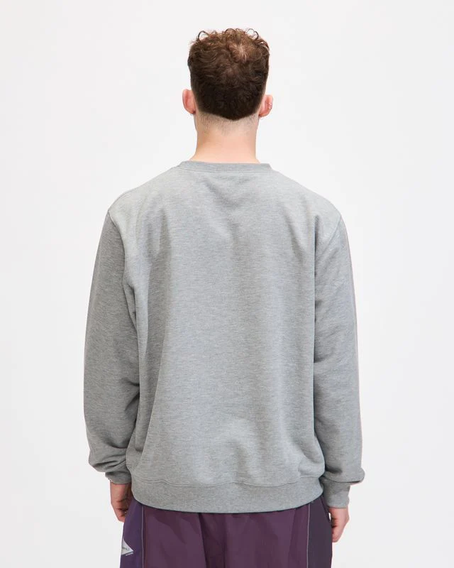 Gramicci andWander Print Sweatshirt in Grey