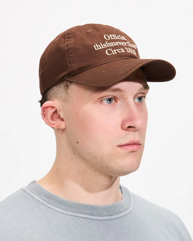 Times Cap in Brown