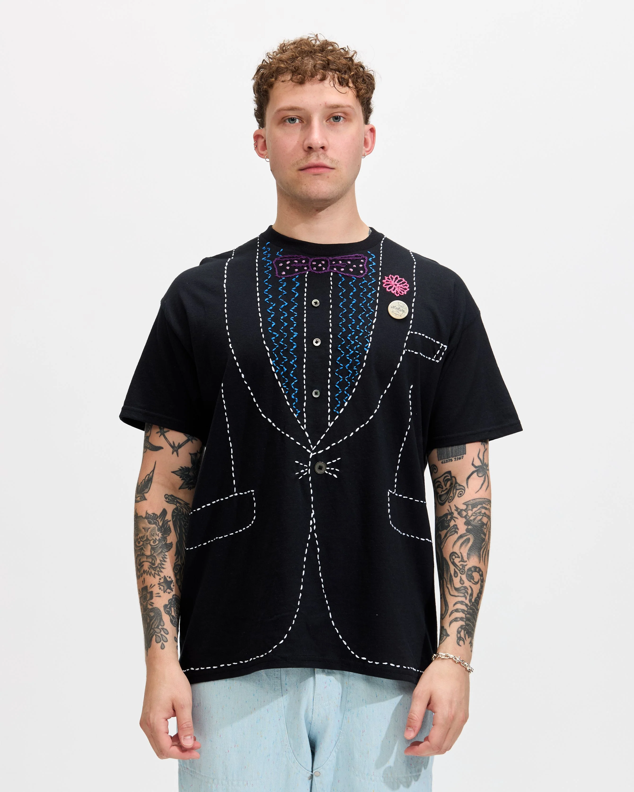 Fancy Tuxedo Jacket in Black