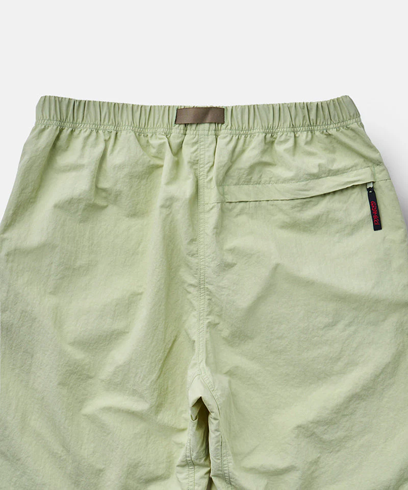 Nylon Packable G-Short in Lime