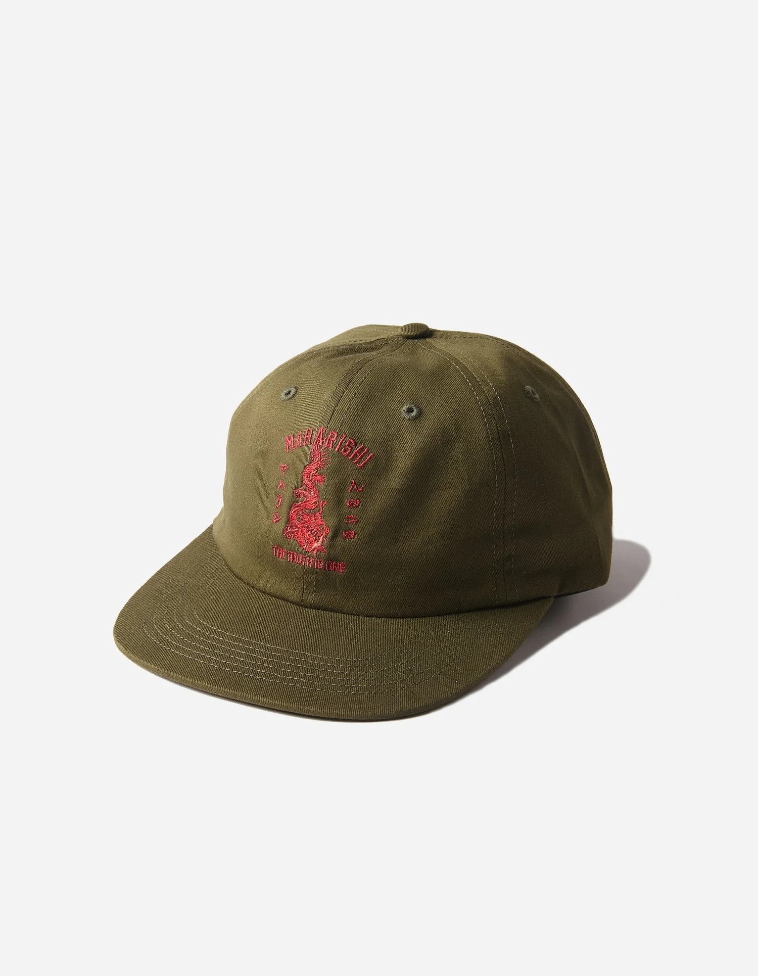 1276 Dragon Anniversary Cap in Olive