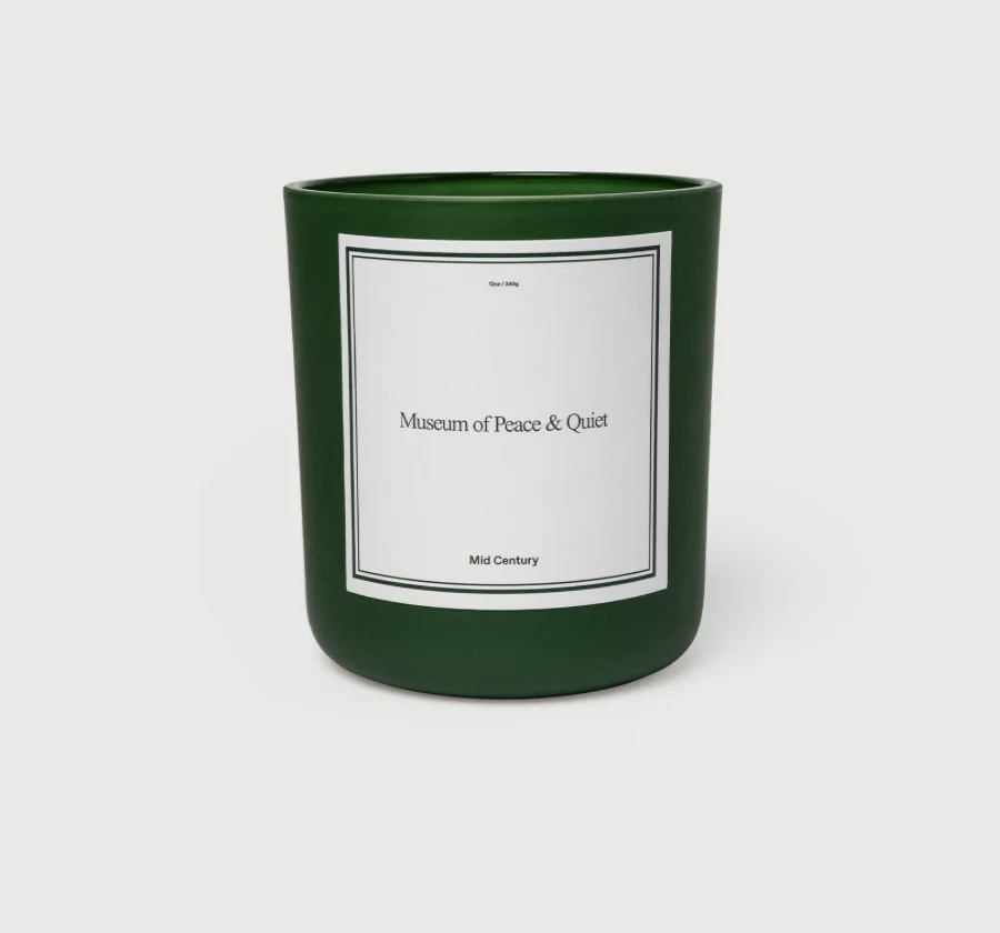 Mid Century Candle