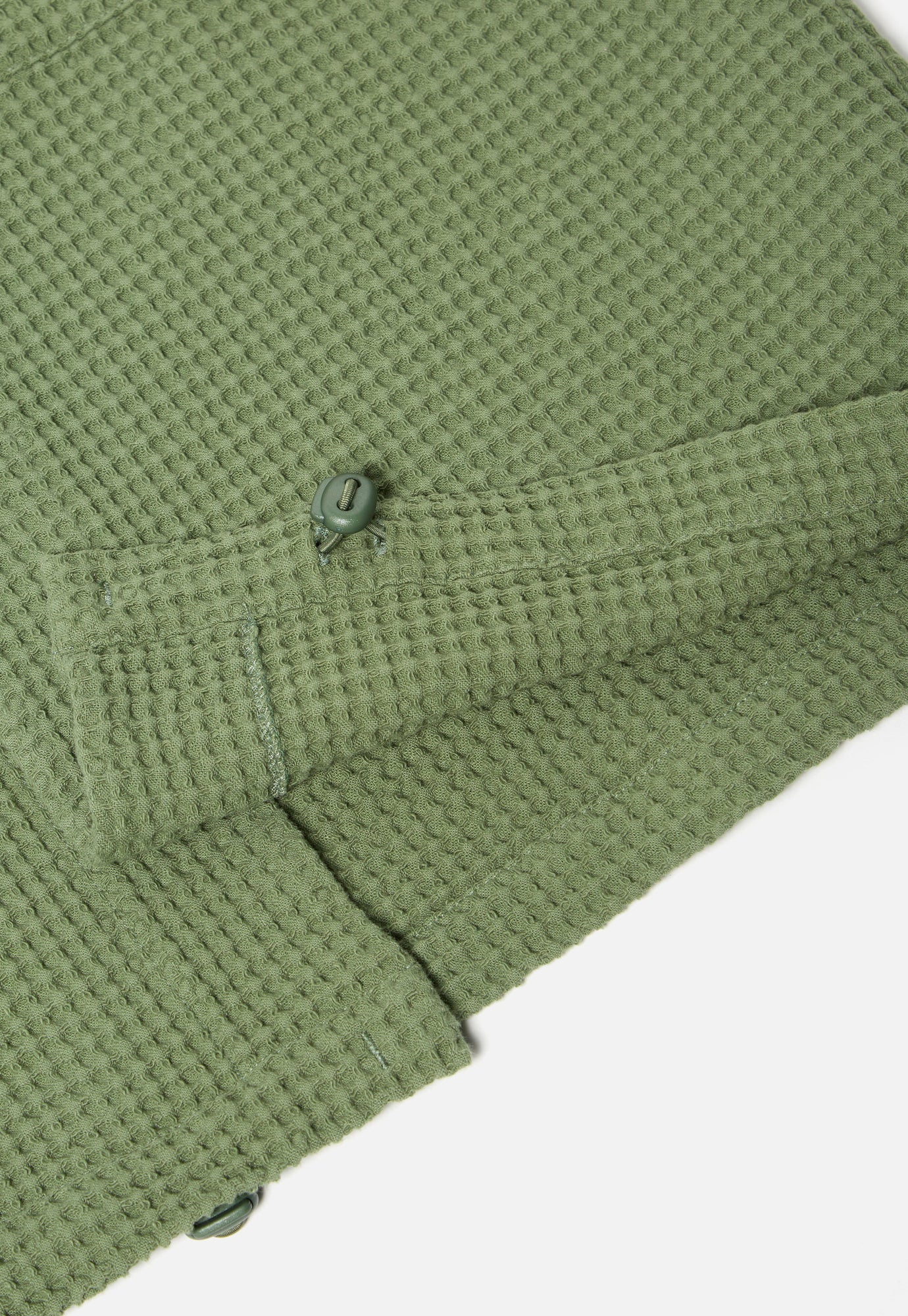 Tech Overshirt in Birch Pike Waffle