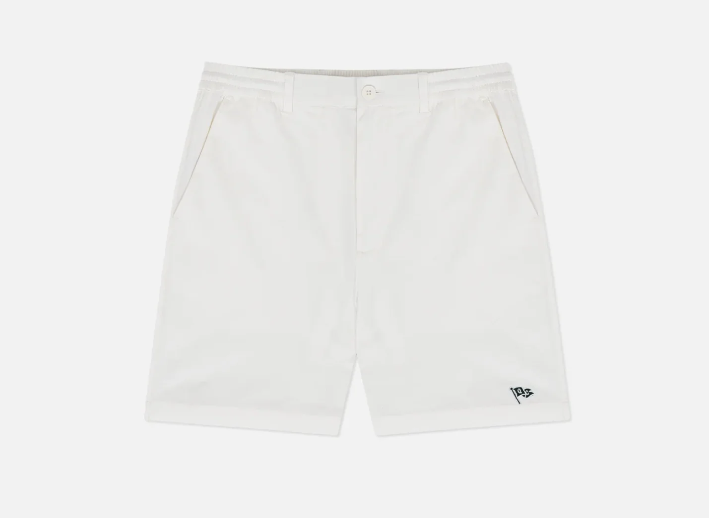 Pennant Chino Shorts in Beige