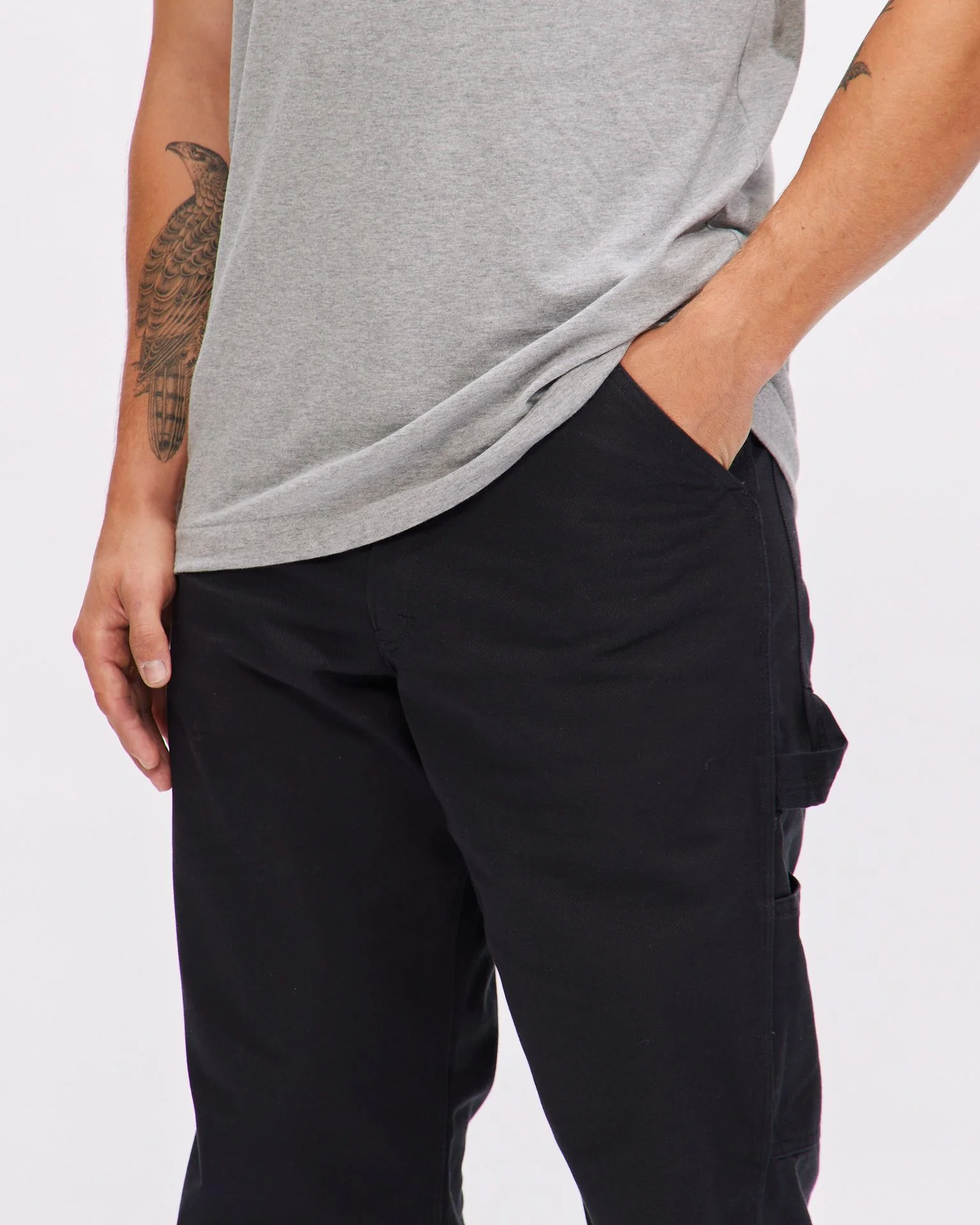 Original Painter Pant in Black Twill