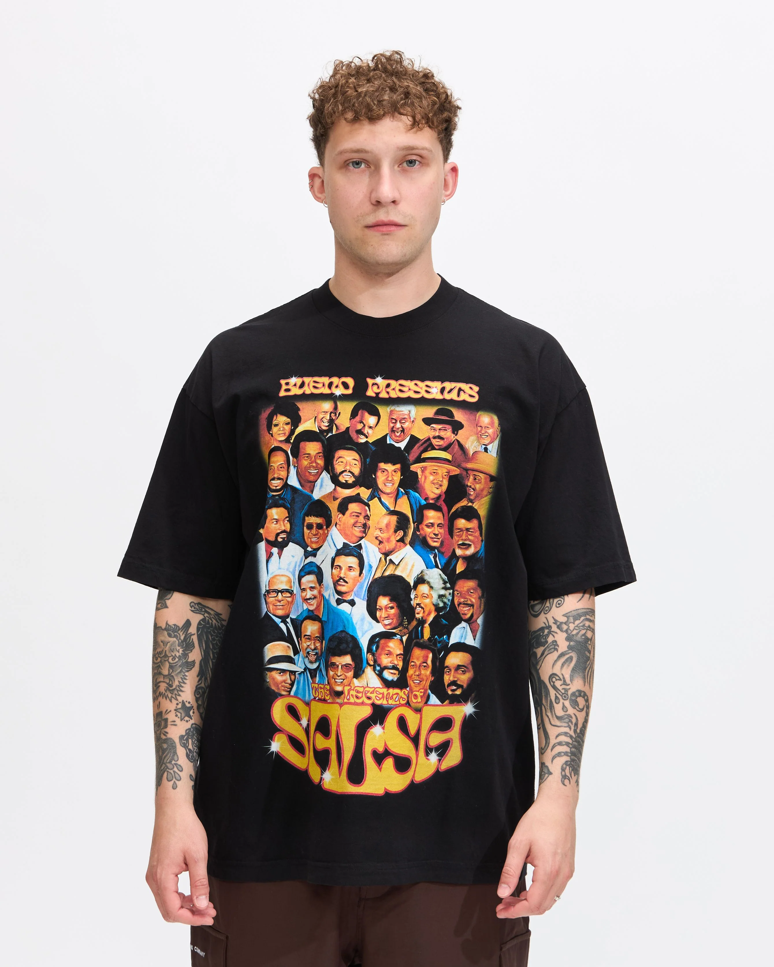 Salsa All Stars Short Sleeve Tee in Black