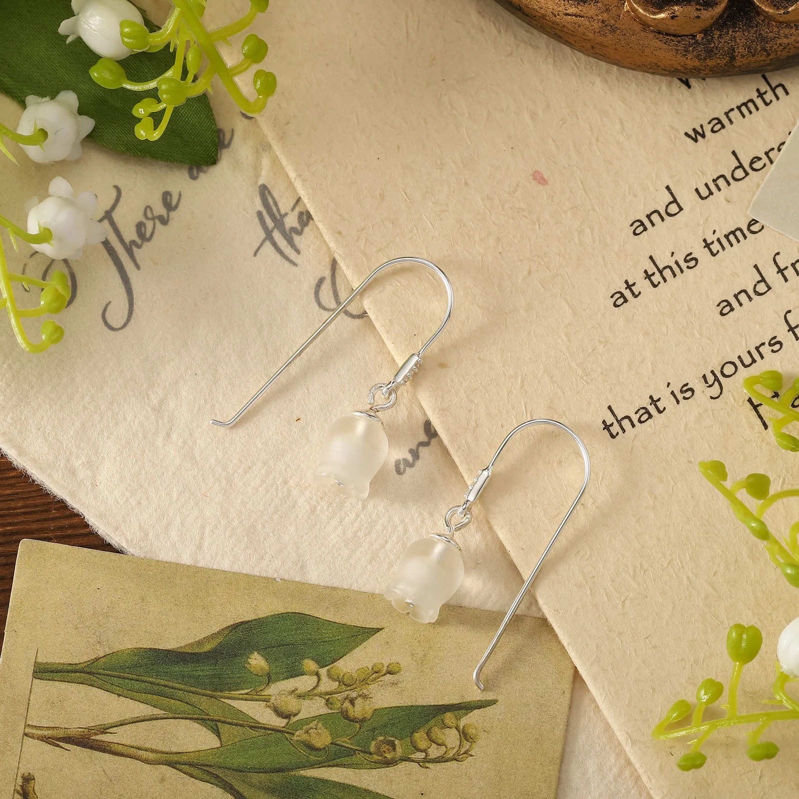 lily of the valley  Earrings