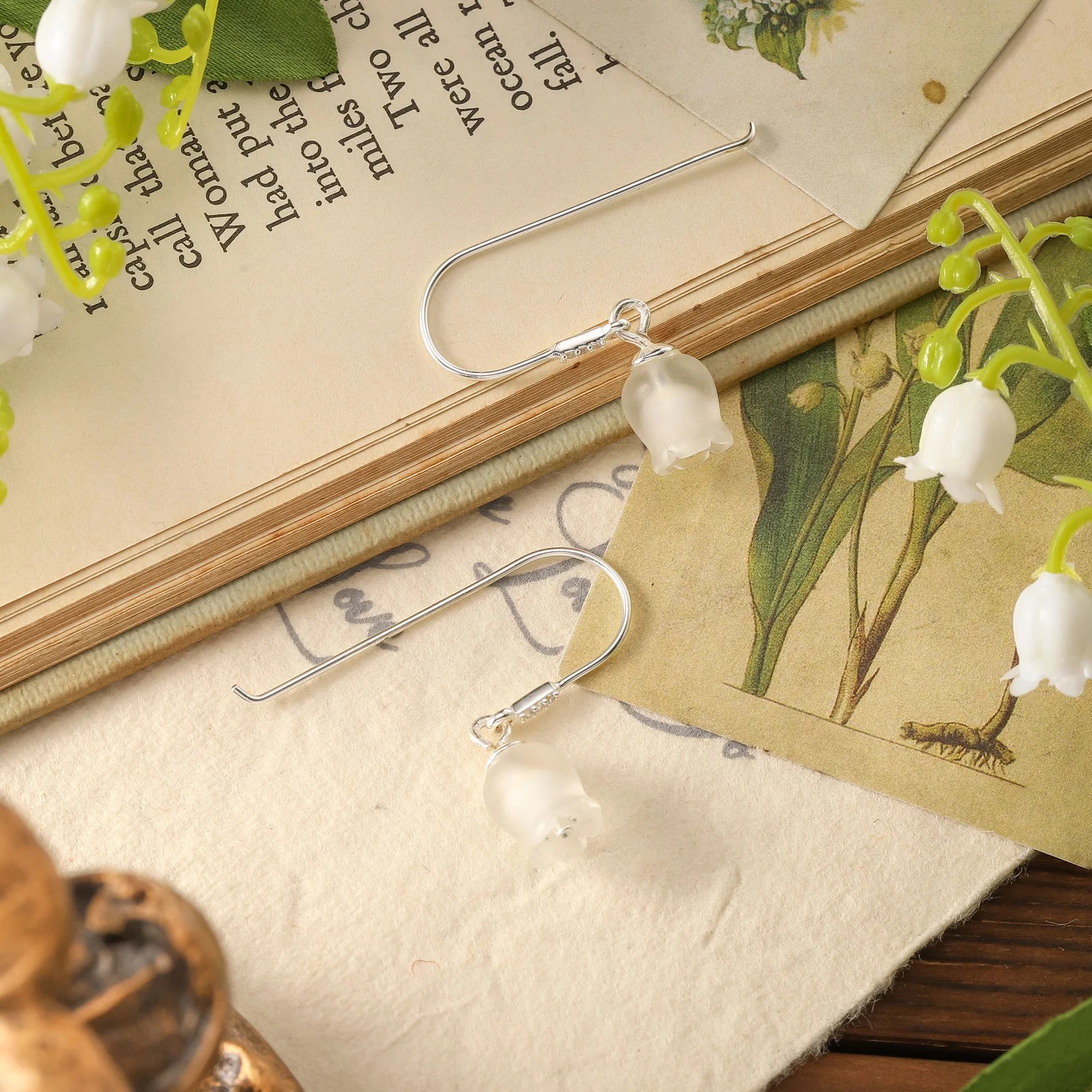 lily of the valley  Earrings