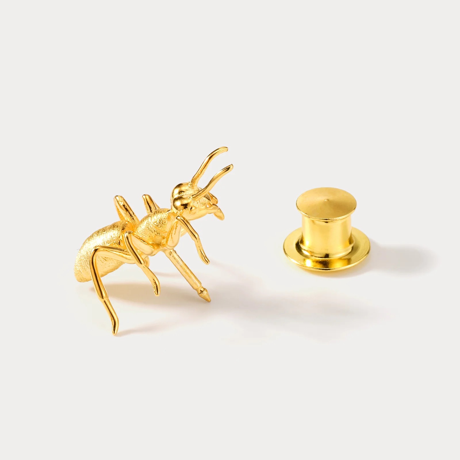 Gold Ant Brooch