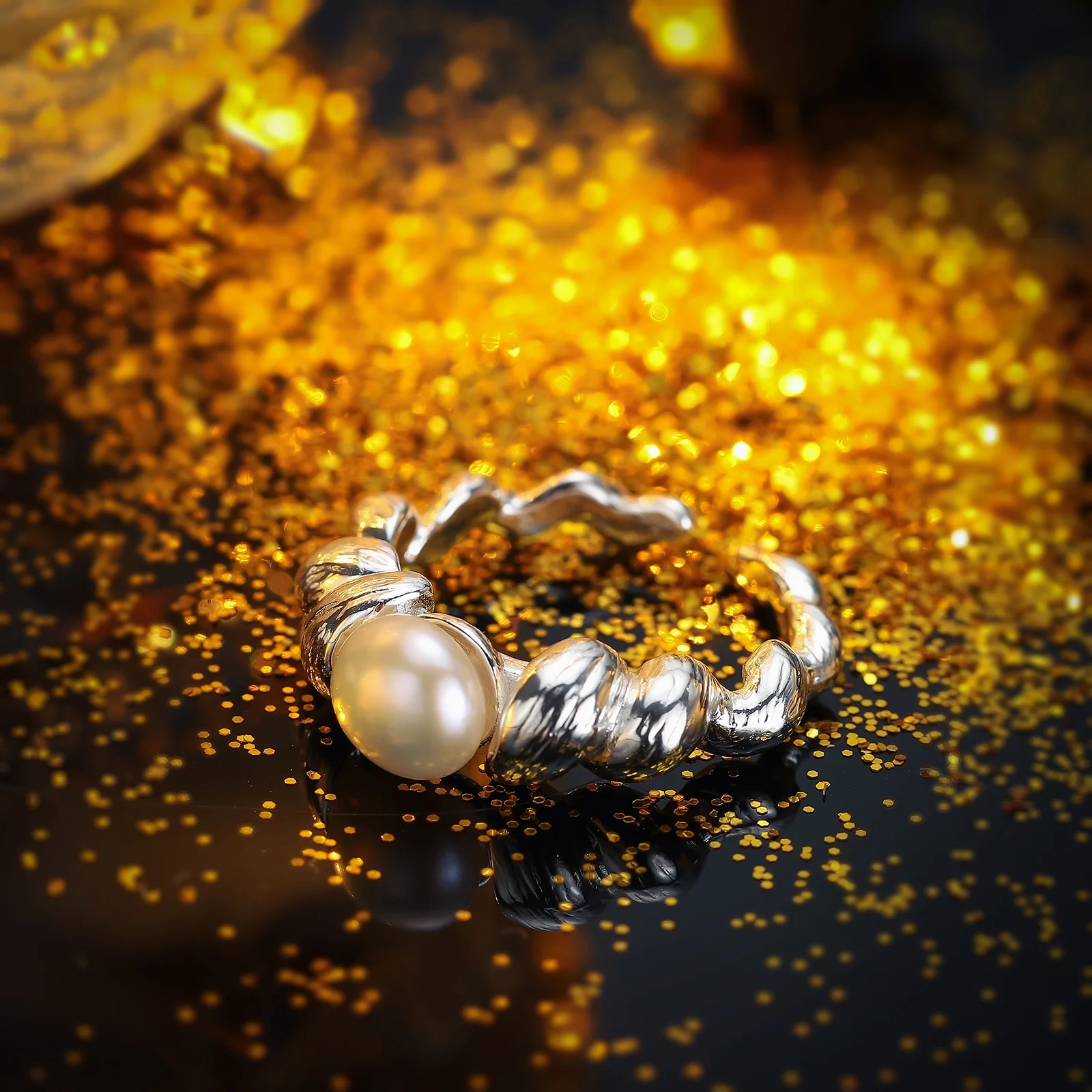 Sterling Silver Chunky Ring AL20111930