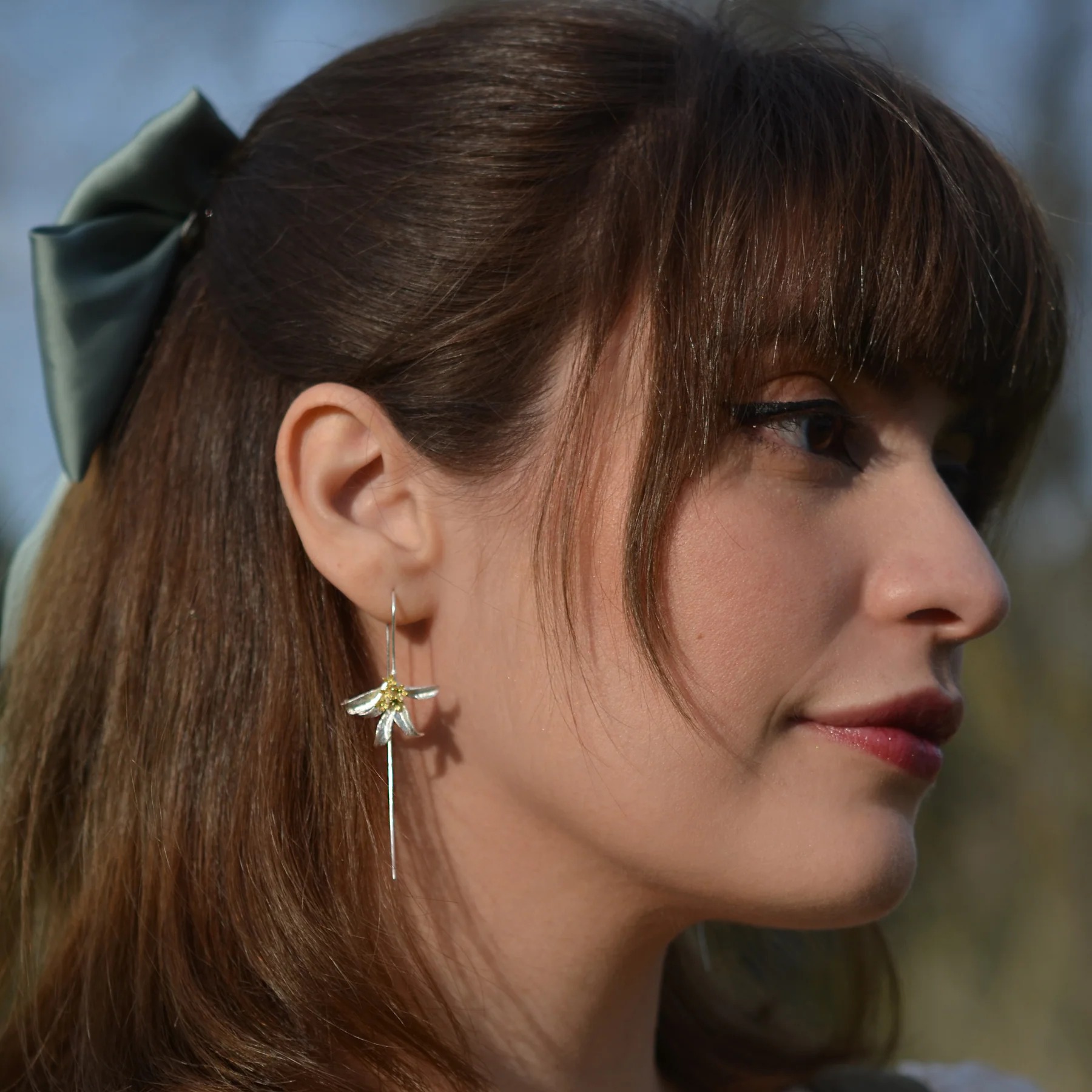 Osmanthus Fragrans Hook Earrings AL20111911