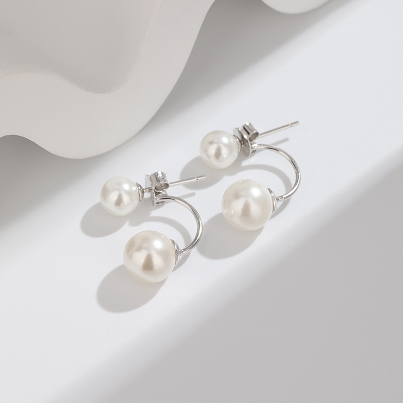 Double Pearl Earrings AL2411324
