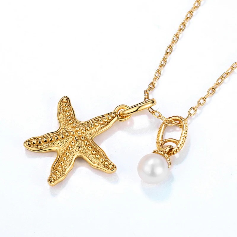 Fashion Pearl and Starfish Necklace AL2411303