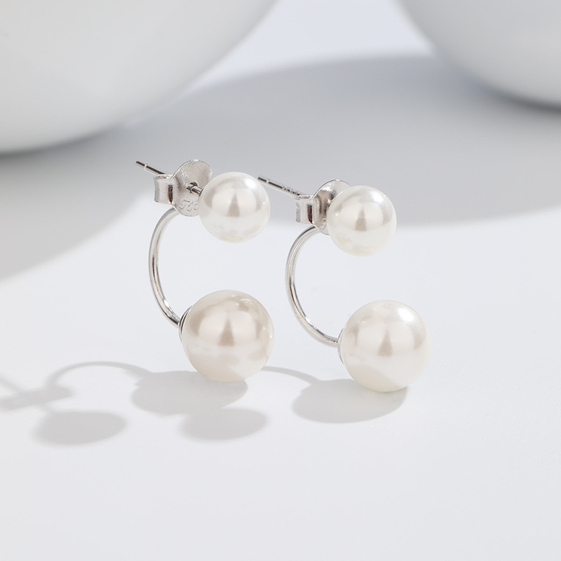 Double Pearl Earrings AL2411324