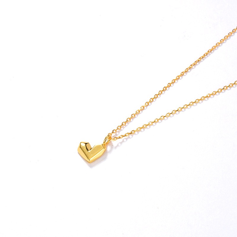 Simple style Heart shape necklace AL2411320