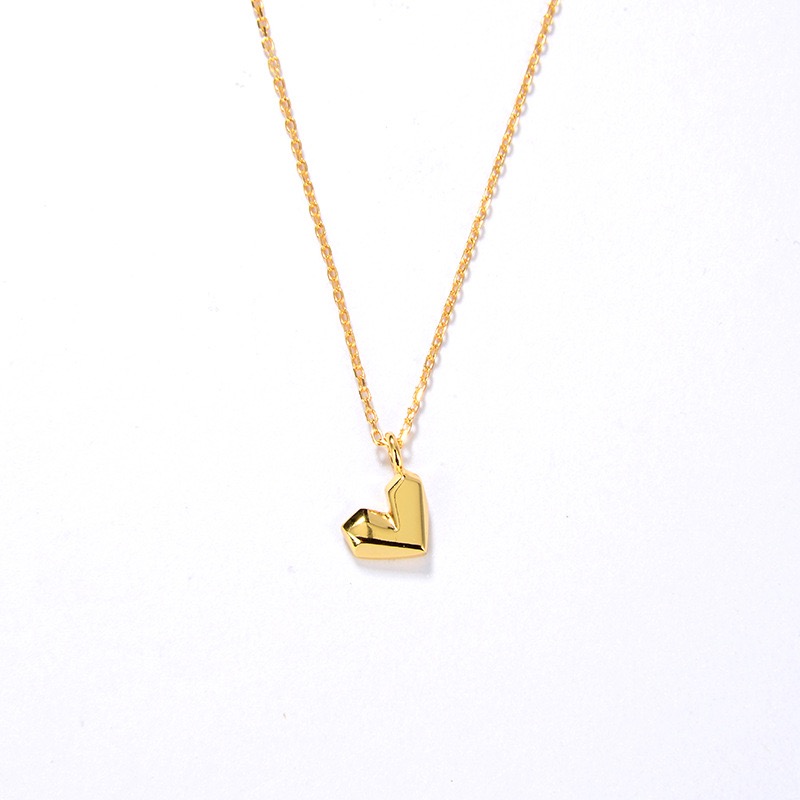 Simple style Heart shape necklace AL2411320