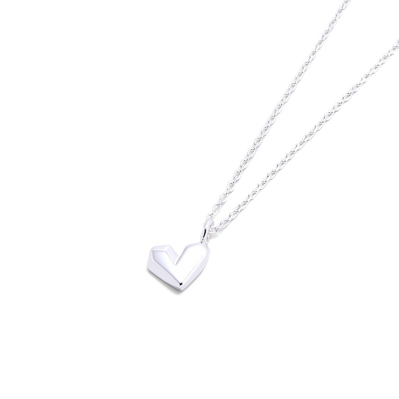 Simple style Heart shape necklace AL2411320