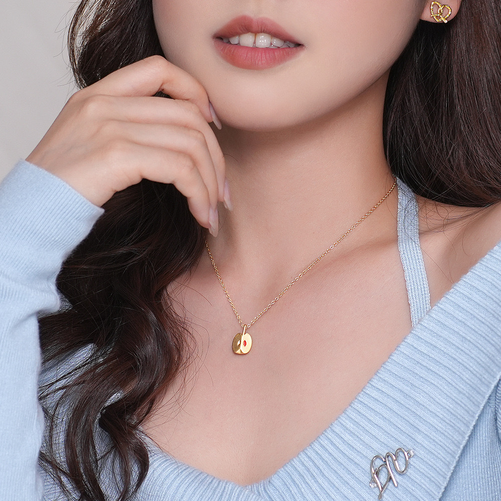 Red Apple Necklace