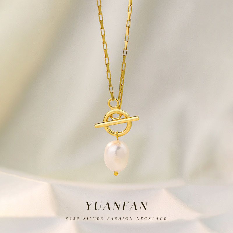 OT Clasp Baroque Pearl Necklace