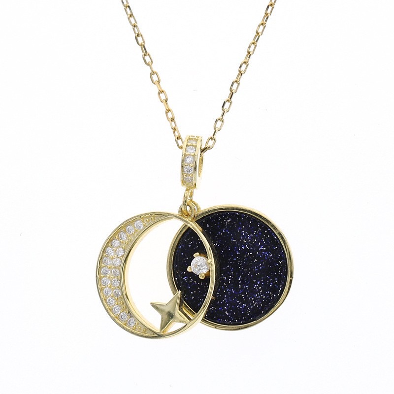 French light luxury star and moon pendant AL24112206