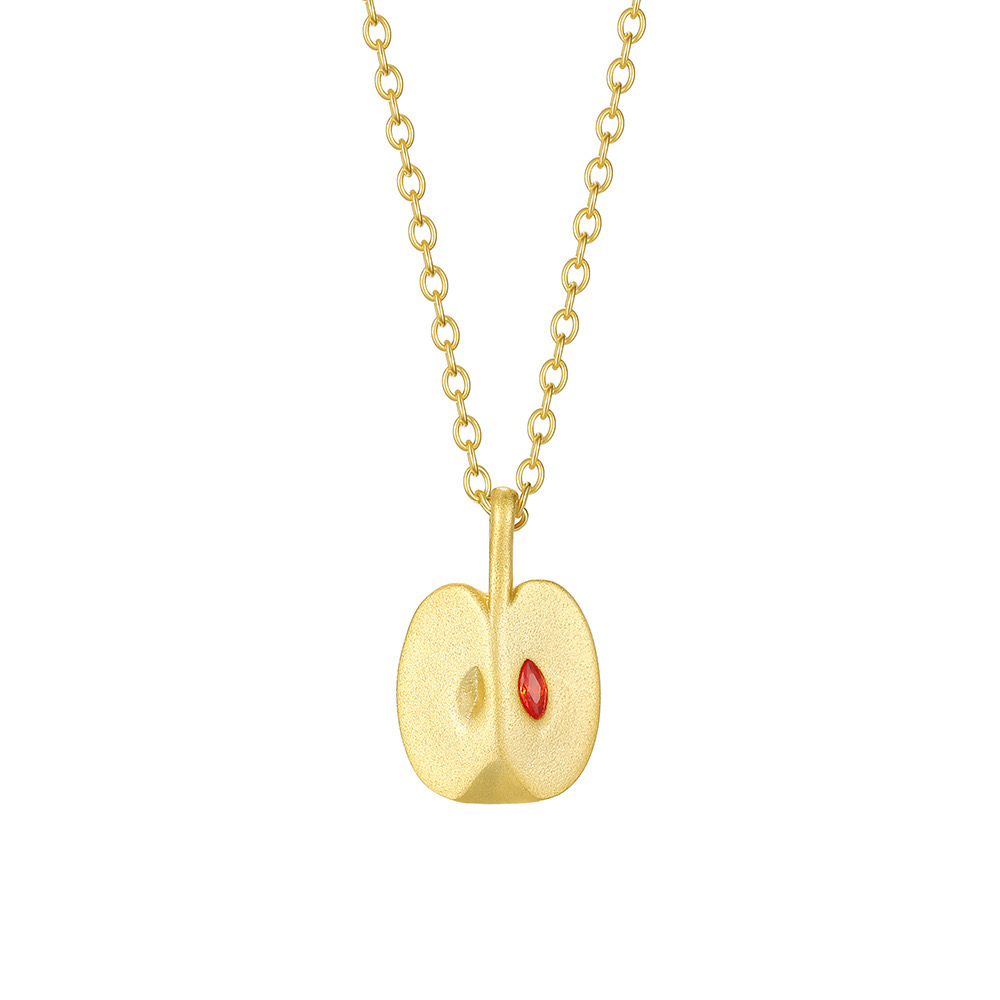 Red Apple Necklace