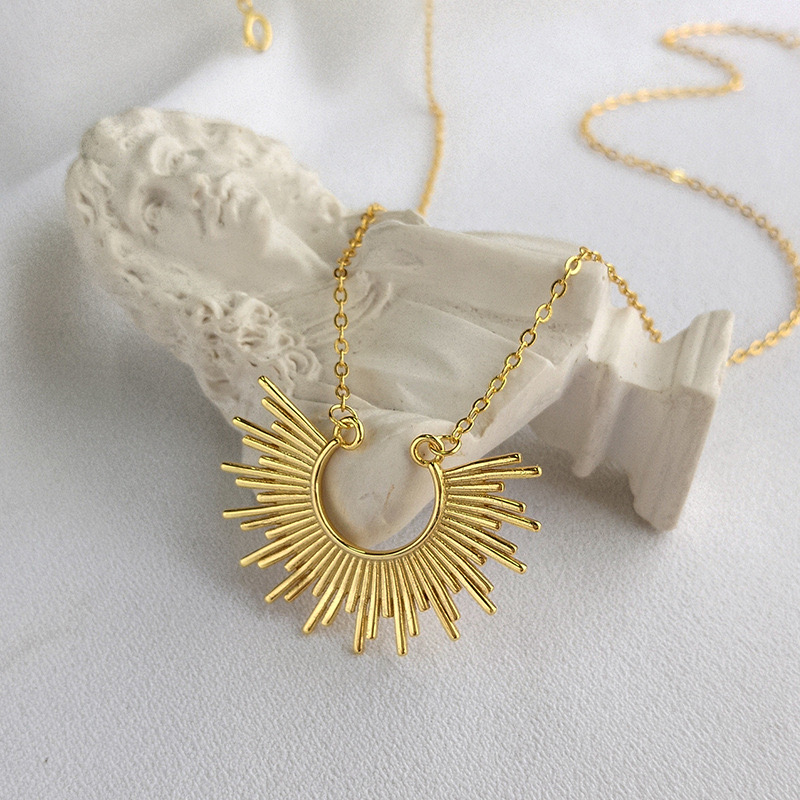 14K Gold Plated Sunshine Necklace