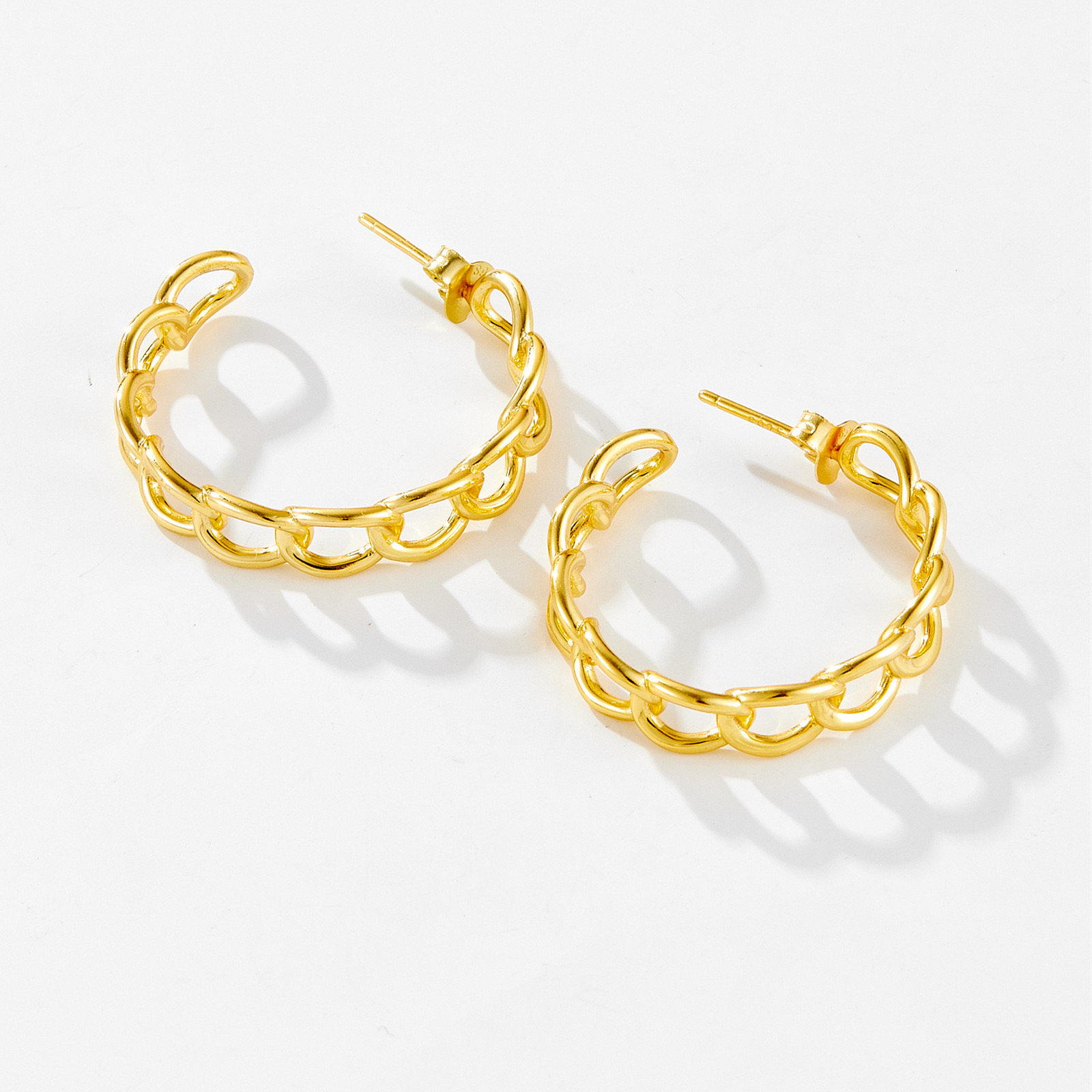 Light luxury woven personalized earrings AL24112320