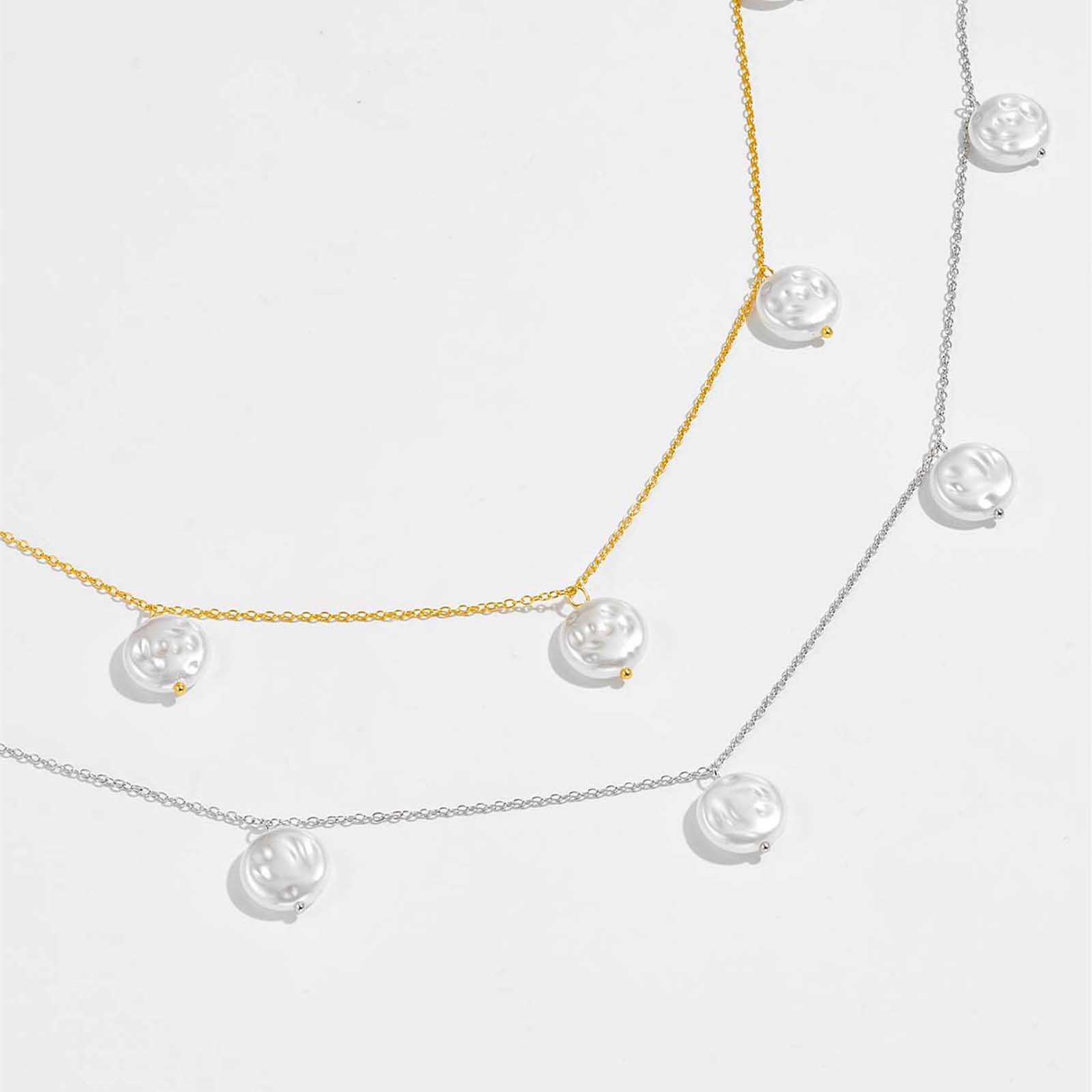 Light luxury multi-bead necklace AL24112334