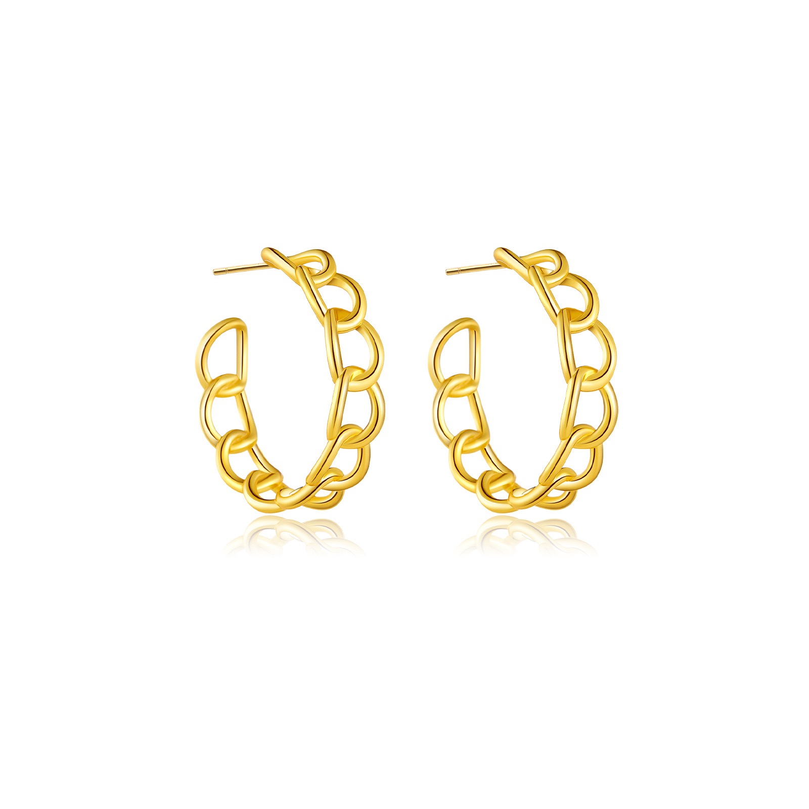 Light luxury woven personalized earrings AL24112320