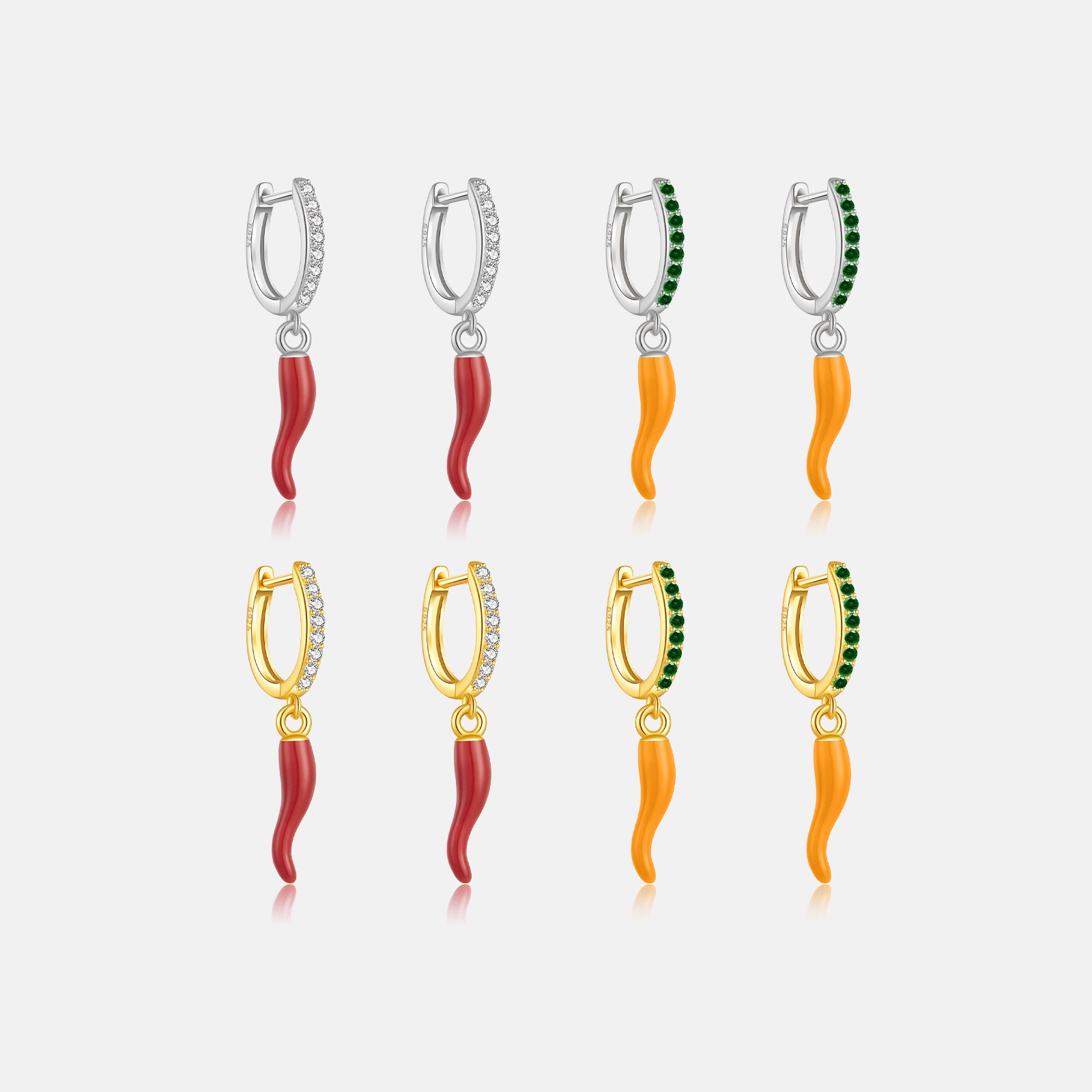 Savage Chili Ear studs