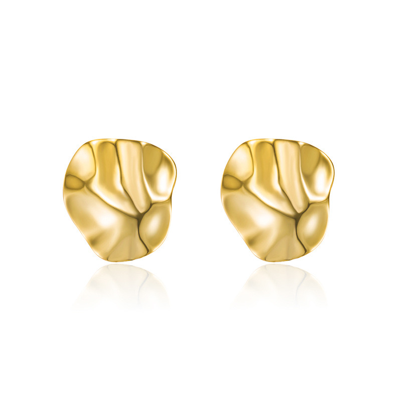 Light luxury irregular wave earrings AL24112440
