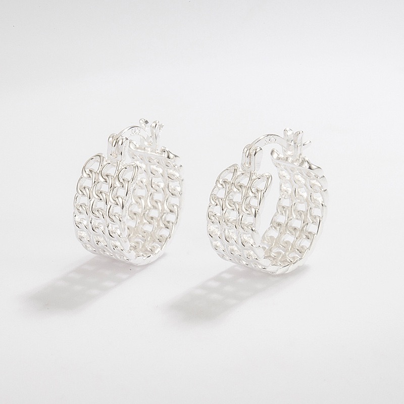 Light luxury mesh earrings AL24112419