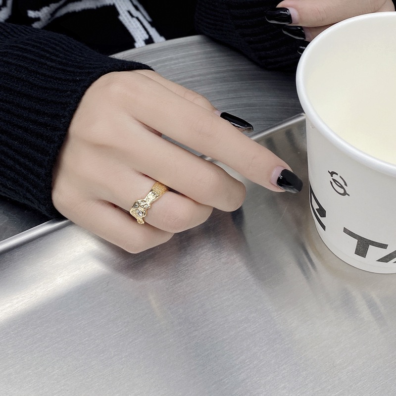 Light luxury irregular texture ring AL24112449