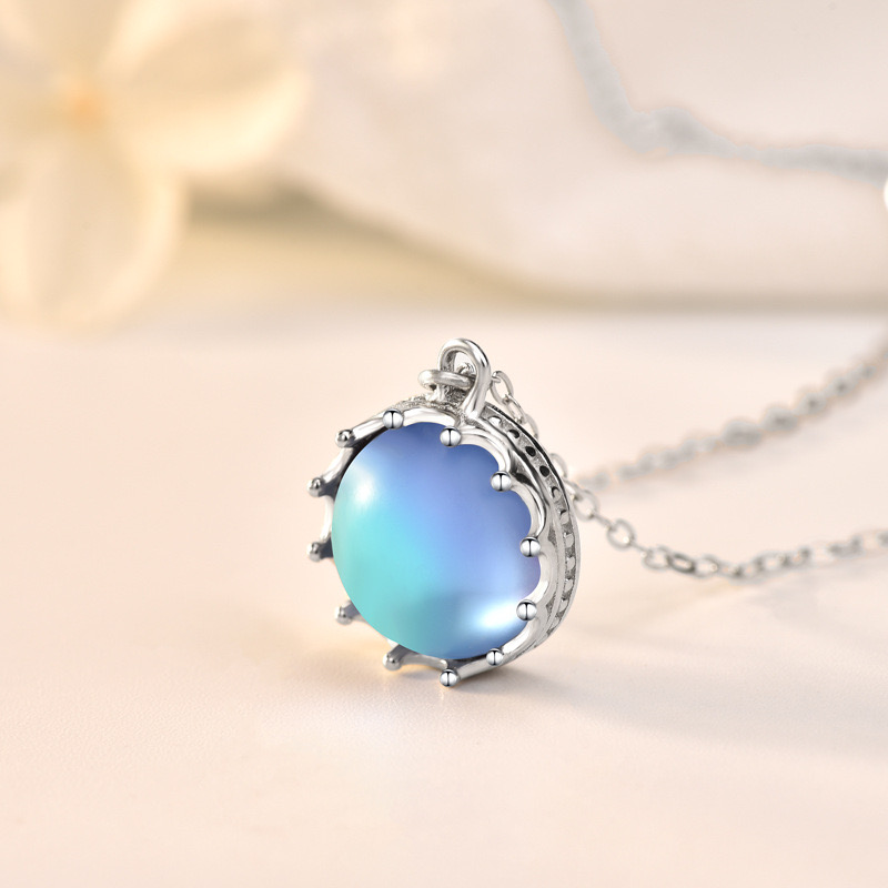 Starry Sea Moonstone Pendant AL24112490