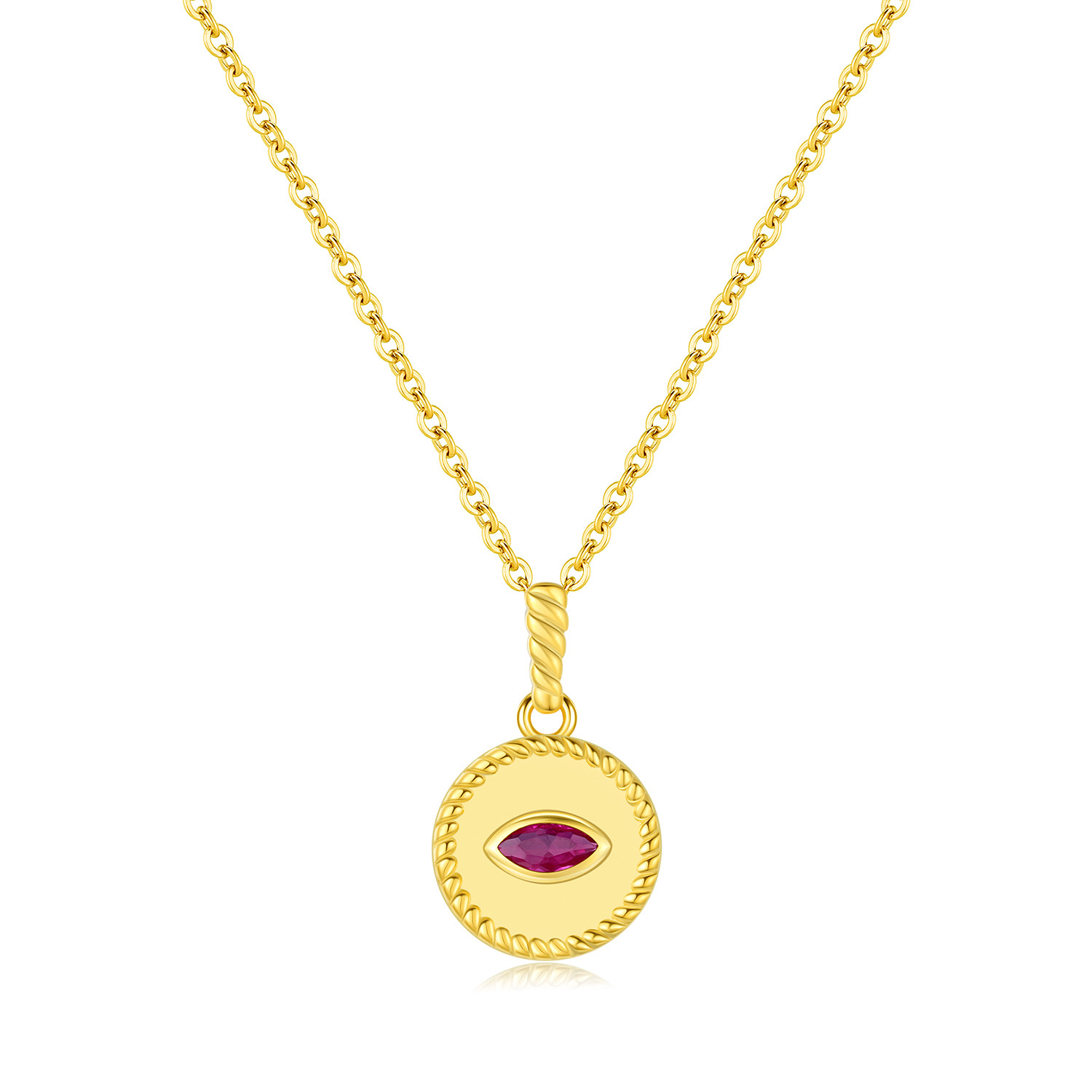 French retro pattern pendant