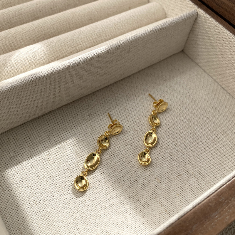 Light luxury pea tassel earrings AL24112424